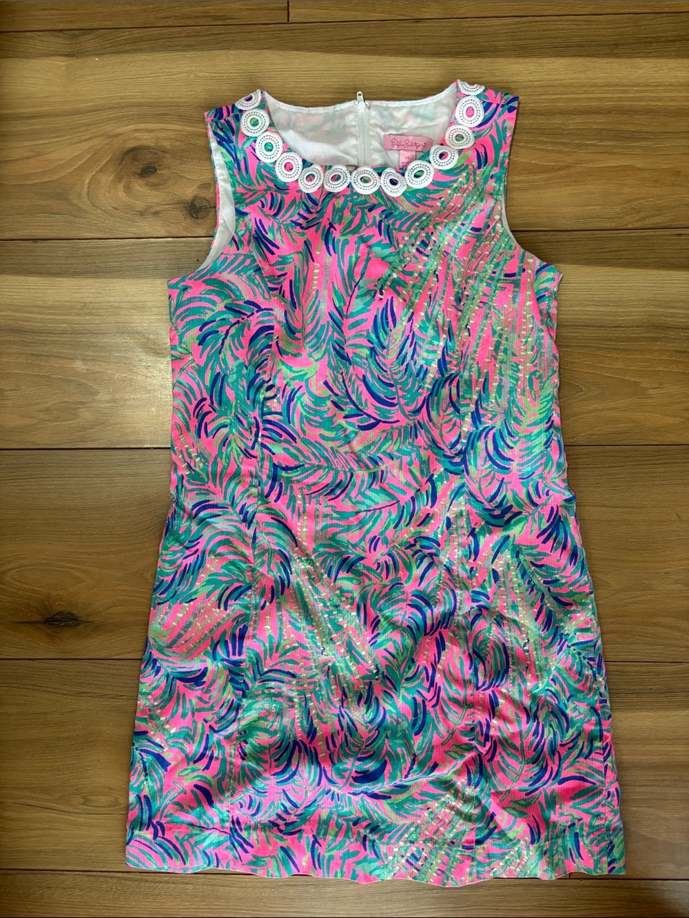 Lilly Pulitzer Mimi Mila Shift Dress in Sunset Floral